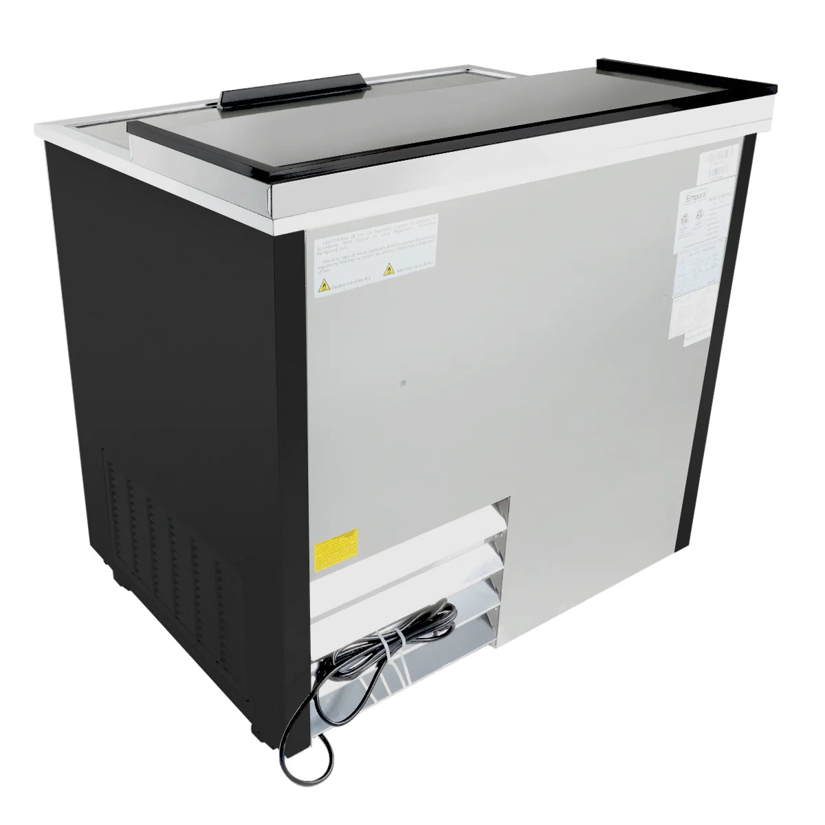 Empura Refrigeration E-KBC-36 Bottle Cooler 36.8"W X 27"D X 35"H (1) Solid Sliding Door