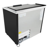 Empura Refrigeration E-KBC-36 Bottle Cooler 36.8"W X 27"D X 35"H (1) Solid Sliding Door