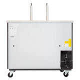Empura Refrigeration E-KDD2-2 Direct Draw Beer Dispenser 49.1"W X 24.41"D X 41.9"H 12.5 Cu. Ft. Capacity