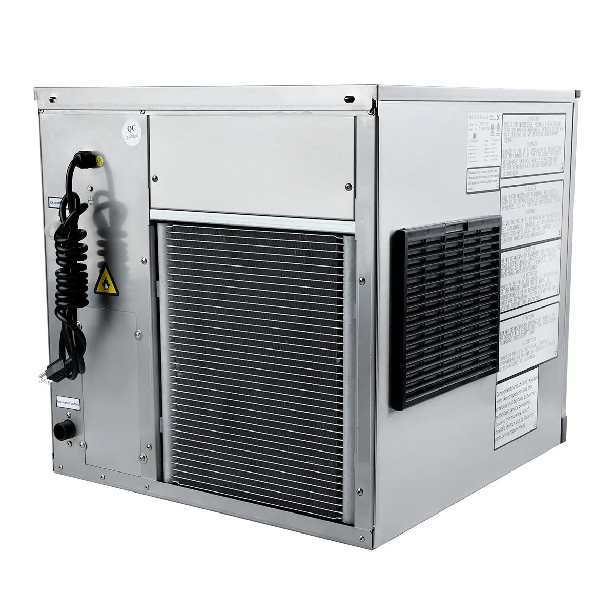 Empura Ice Machines E-MCF350 Ice Machine 22-3/4"W X 23-7/8"D X 22-1/8"H Modular