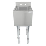 Empura Stainless EB1B101410 Underbar Sink (1) Bowl (10" X 14" X 10") (1) Compartment