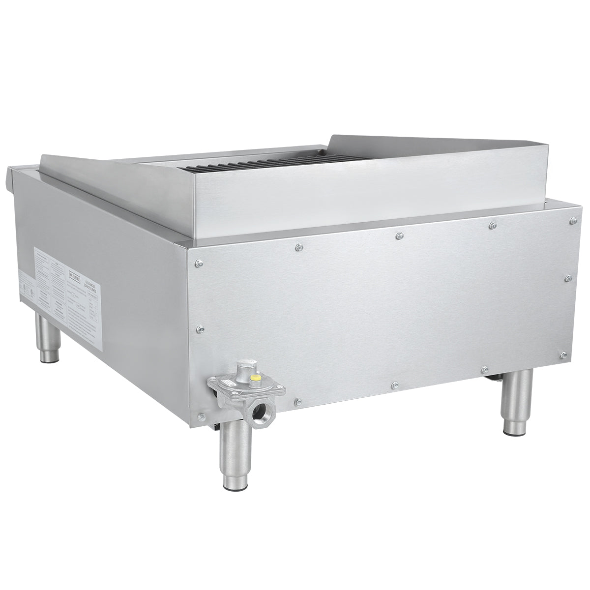 Empura Equipment ECB-24S Standard Duty Gas Charbroiler Natural Gas 24"W X 26"D X 15-7/8"H