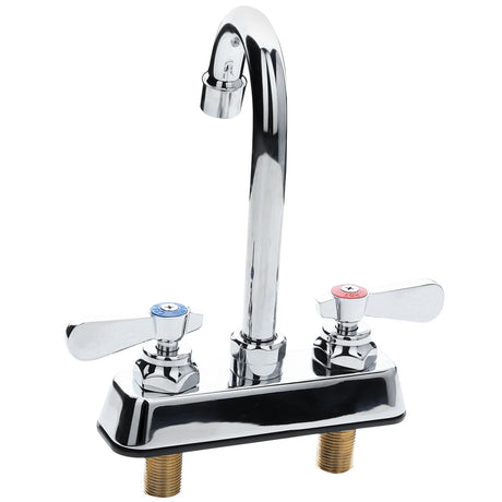 Empura Stainless EFD4035GS Deck Mount Faucet 3-1/2" Long 9-1/4" Tall