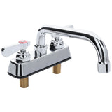 Empura Stainless EFD4080SS Deck Mount Faucet 8" Long 4-3/4" Tall