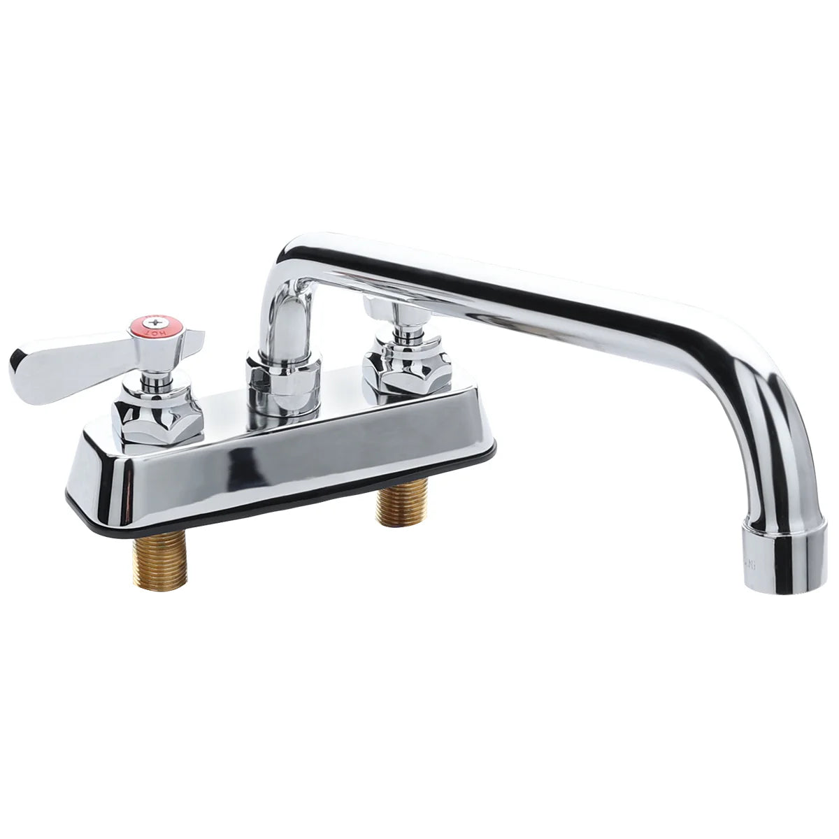 Empura Stainless EFD4120SS Deck Mount Faucet 12" Long 5-7/16" Tall