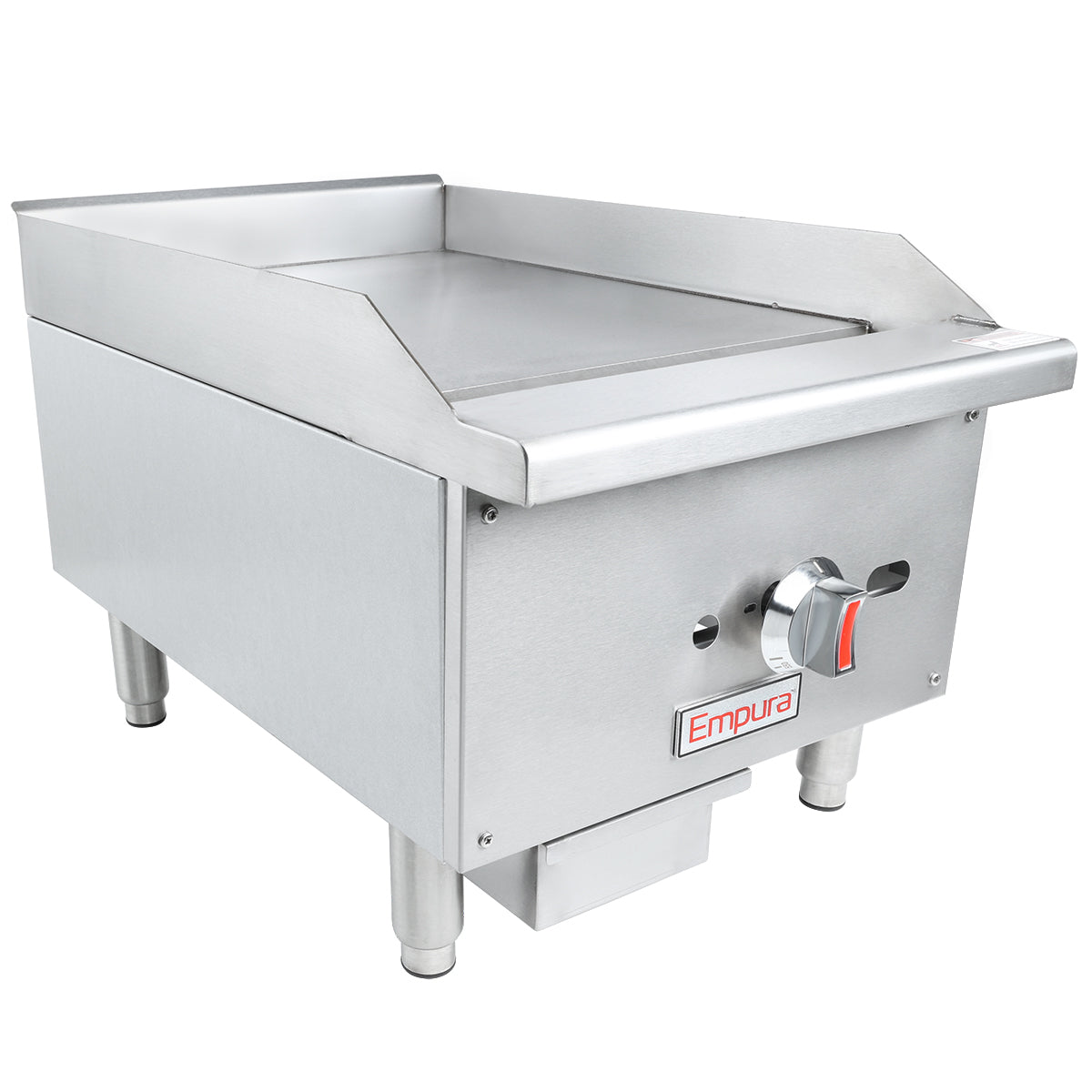 Empura Equipment EGG-16ST Standard Duty Gas Griddle Natural Gas 15-7/8"W X 24-7/8"D X 15-3/8"H