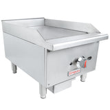 Empura Equipment EGG-16ST Standard Duty Gas Griddle Natural Gas 15-7/8"W X 24-7/8"D X 15-3/8"H