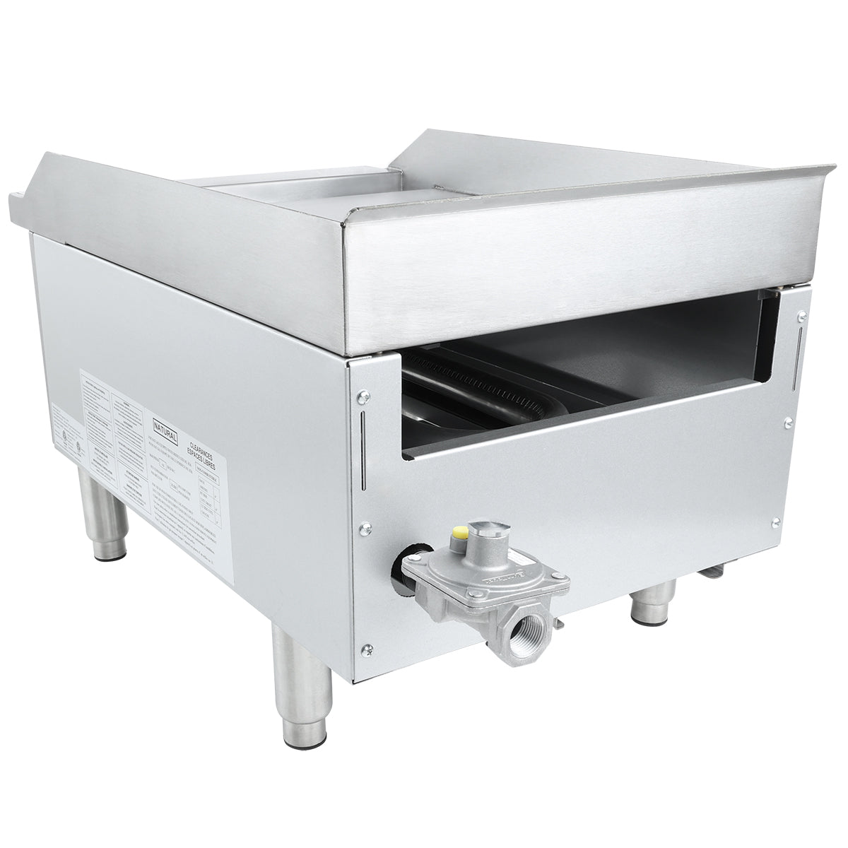 Empura Equipment EGG-16ST Standard Duty Gas Griddle Natural Gas 15-7/8"W X 24-7/8"D X 15-3/8"H