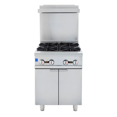 Empura Equipment EGR-24FC Single Base Gas Range Natural Gas 24"W X 32-5/8"D X 60-1/8"H