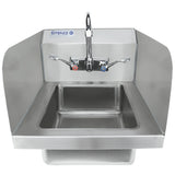 Empura Stainless EHS14SPWH Hand Sink 14"W X 16.5"D X 13"H Wall Mounted