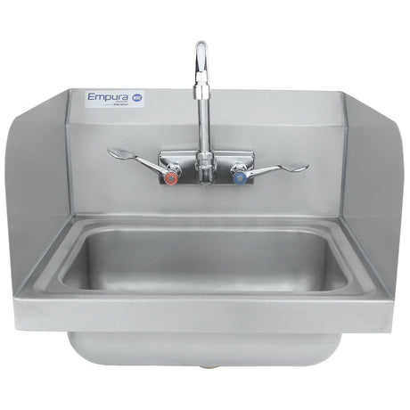 Empura Stainless EHS17SPWH Hand Sink 17"W X 15.5"D X 13"H Wall Mounted
