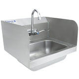 Empura Stainless EHS17SPWH Hand Sink 17"W X 15.5"D X 13"H Wall Mounted