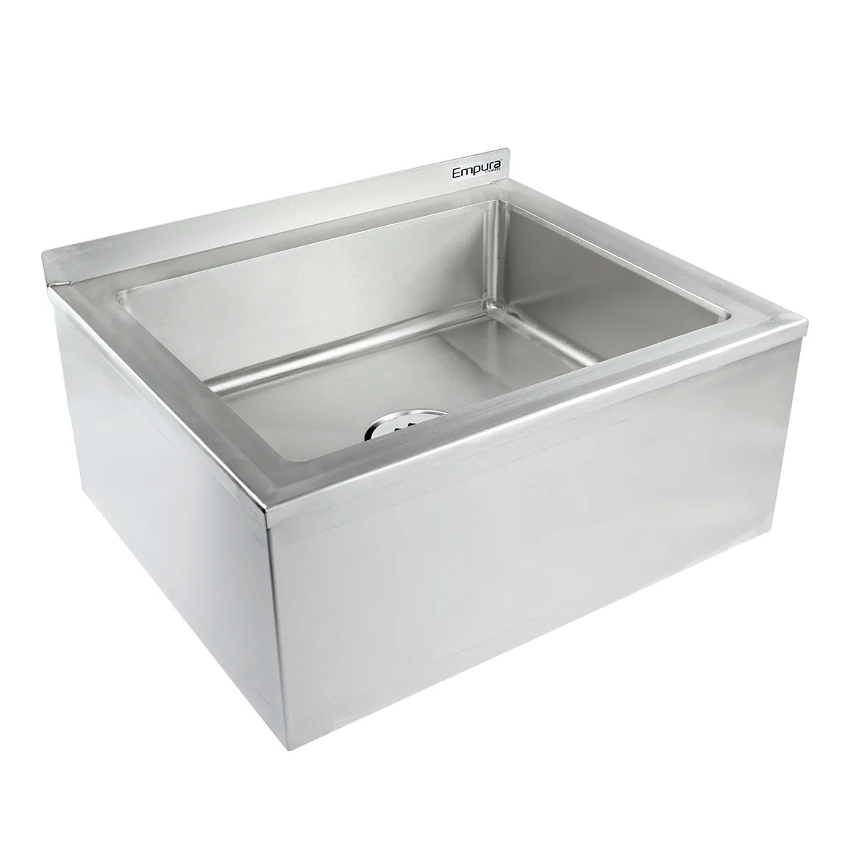 Empura Stainless EMS201606 Mop Sink 24"W X 20"D X 10.24"H Bowl 20" X 16" X 6"