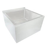 Empura Stainless EMS242412 Mop Sink 28"W X 28"D X 16.24"H Bowl 24 X 24 X 12"