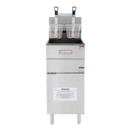 Empura Equipment EGF-35/40-ES_NAT Gas Fryer 15-1/2"W X 30-1/8"D X 47-1/8"H Natural Gas