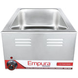Empura Equipment E-FWC1500 Countertop Food Warmer / Cooker Electric 14.5"W X 24.3"D X 9.1"H