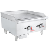 Empura Equipment EGG-24S Standard Duty Gas Griddle Natural Gas 23-3/4"W X 24-7/8"D X 15-3/8"H
