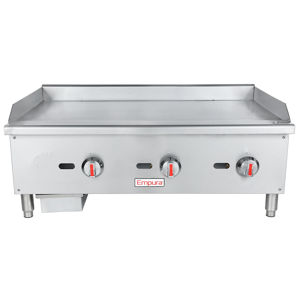 Empura Equipment EGG-36S Standard Duty Gas Griddle Natural Gas 35-5/8"W X 24-7/8"D X 15-3/8"H