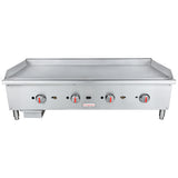 Empura Equipment EGG-48S Standard Duty Gas Griddle Natural Gas 47-3/8"W X 24-7/8"D X 15-3/8"H