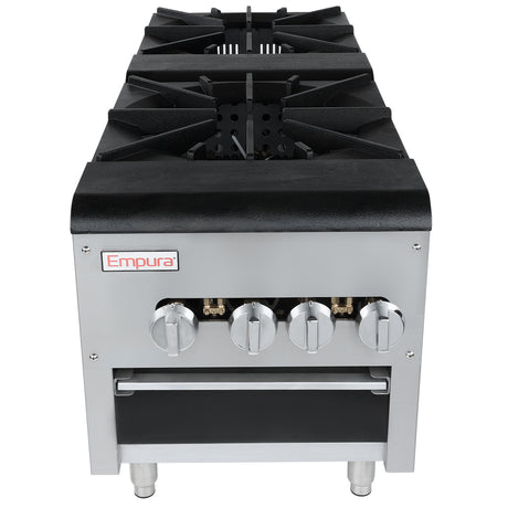 Empura Equipment ESP-2 Stock Pot Range Natural Gas 18"W X 49-1/4"D X 20-1/2"H