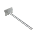 Optional Heavy-Duty Stainless Steel Charbroiler Scraper 20" Commercial-Grade