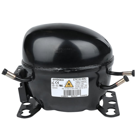Empura Parts 104010305 Compressor Compatible With: E-EGM-16FB E-EGM-16FW Empura Refrigeration