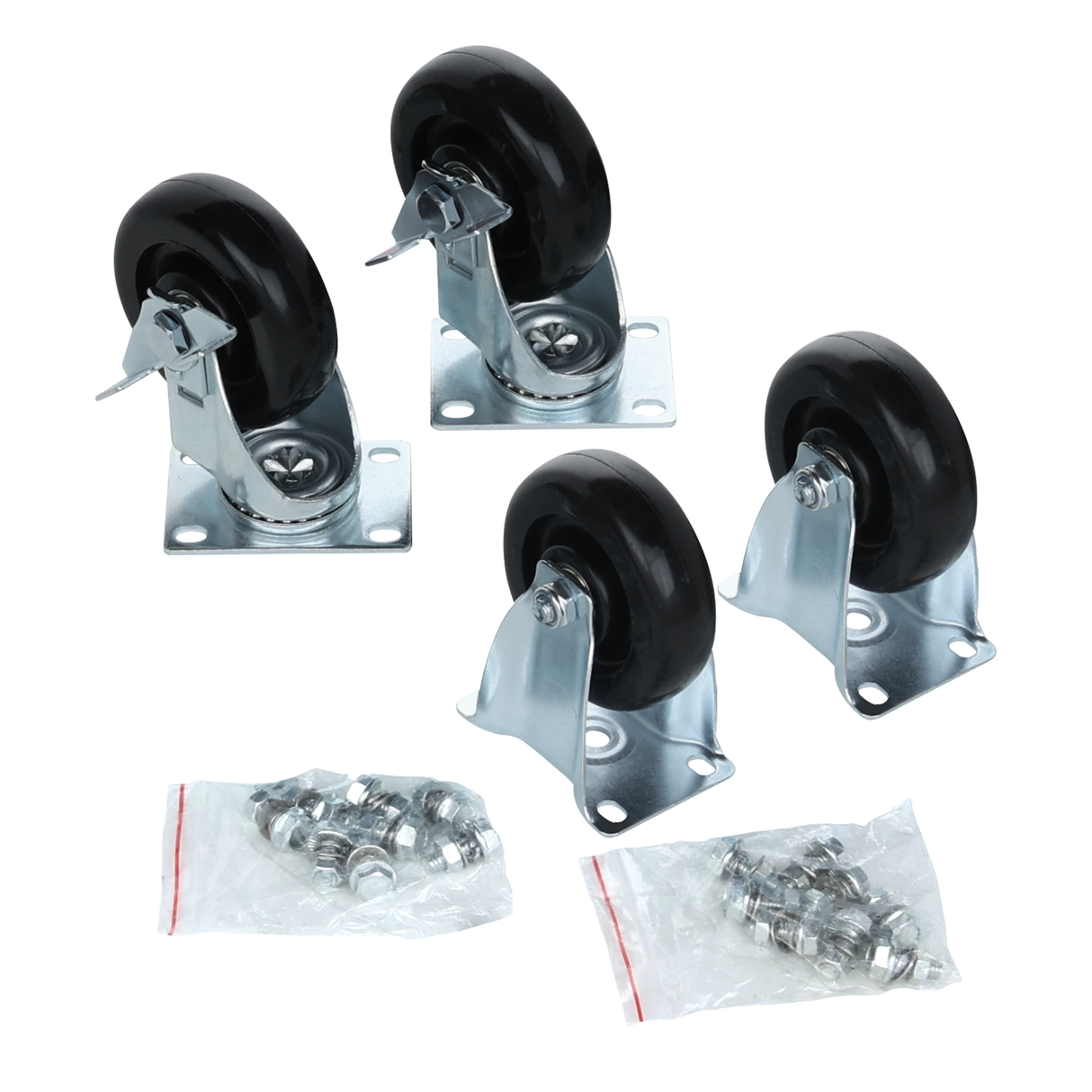 Empura Parts EGR-CASTER-SET 5" Caster Set (4) Casters Set (2) Locking And (2) Non-locking