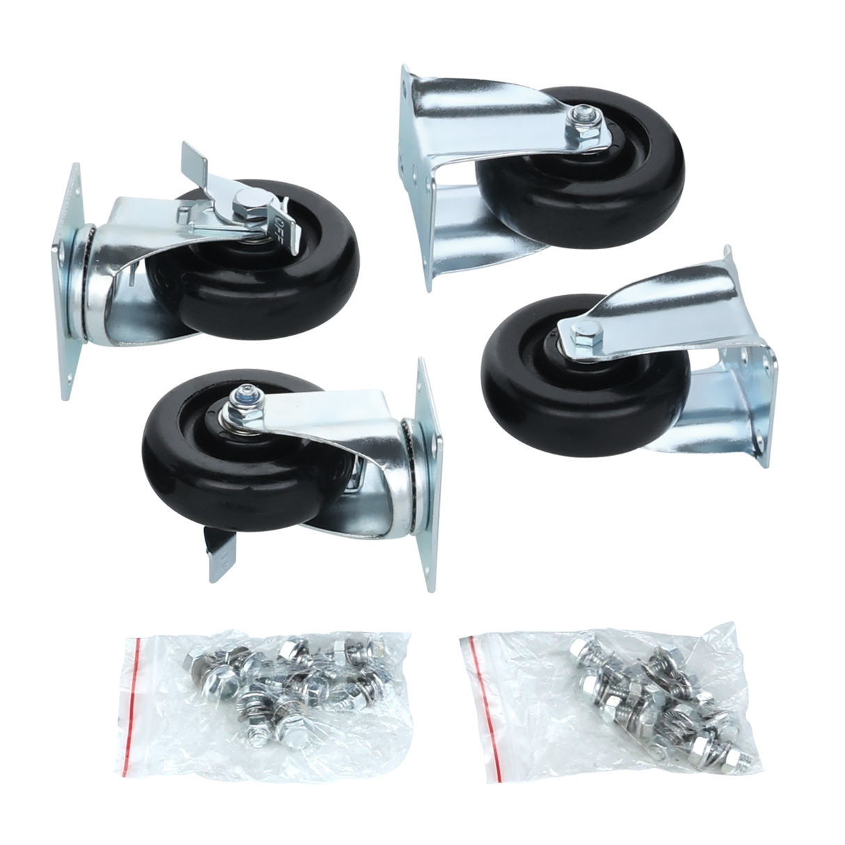 Empura Parts EGR-CASTER-SET 5" Caster Set (4) Casters Set (2) Locking And (2) Non-locking