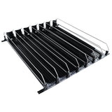 Optional Black 7 Lane Pusher Bundle Per Shelf Add-on Accessory Compatible with EGM-75B