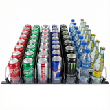 Optional Black 7 Lane Pusher Bundle Per Shelf Add-on Accessory Compatible with EGM-75B