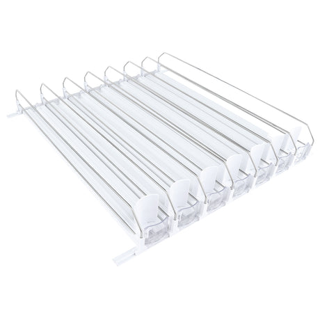 Optional White 7 Lane Pusher Bundle Per Shelf Add-on Accessory Compatible with EGM-75W
