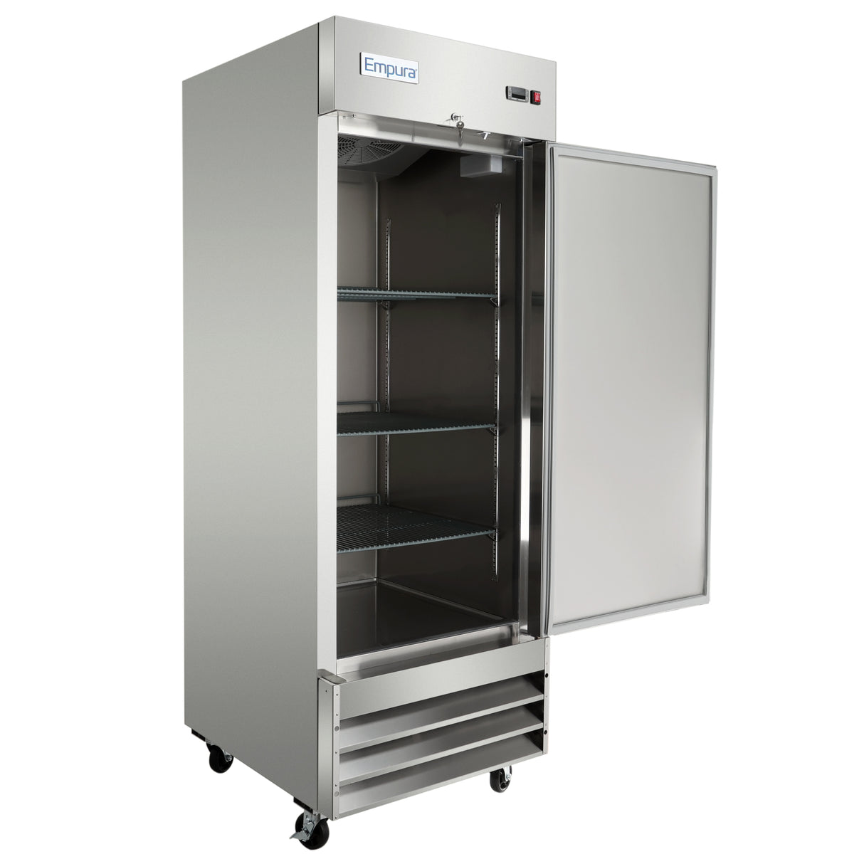 Empura Refrigeration E-KB27F-HC Reach-In Freezer 29"W X 32.2"D X 82.5"H 23 Cu. Ft. Capacity