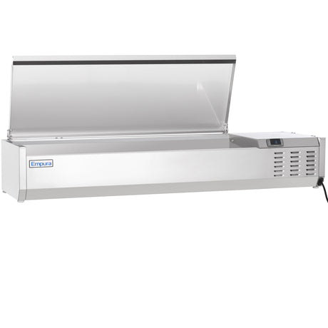 Empura Refrigeration E-KBRPS-55-S Refrigerated Countertop Prep Unit 55"W X 15-3/8"D X 11-15/16"H