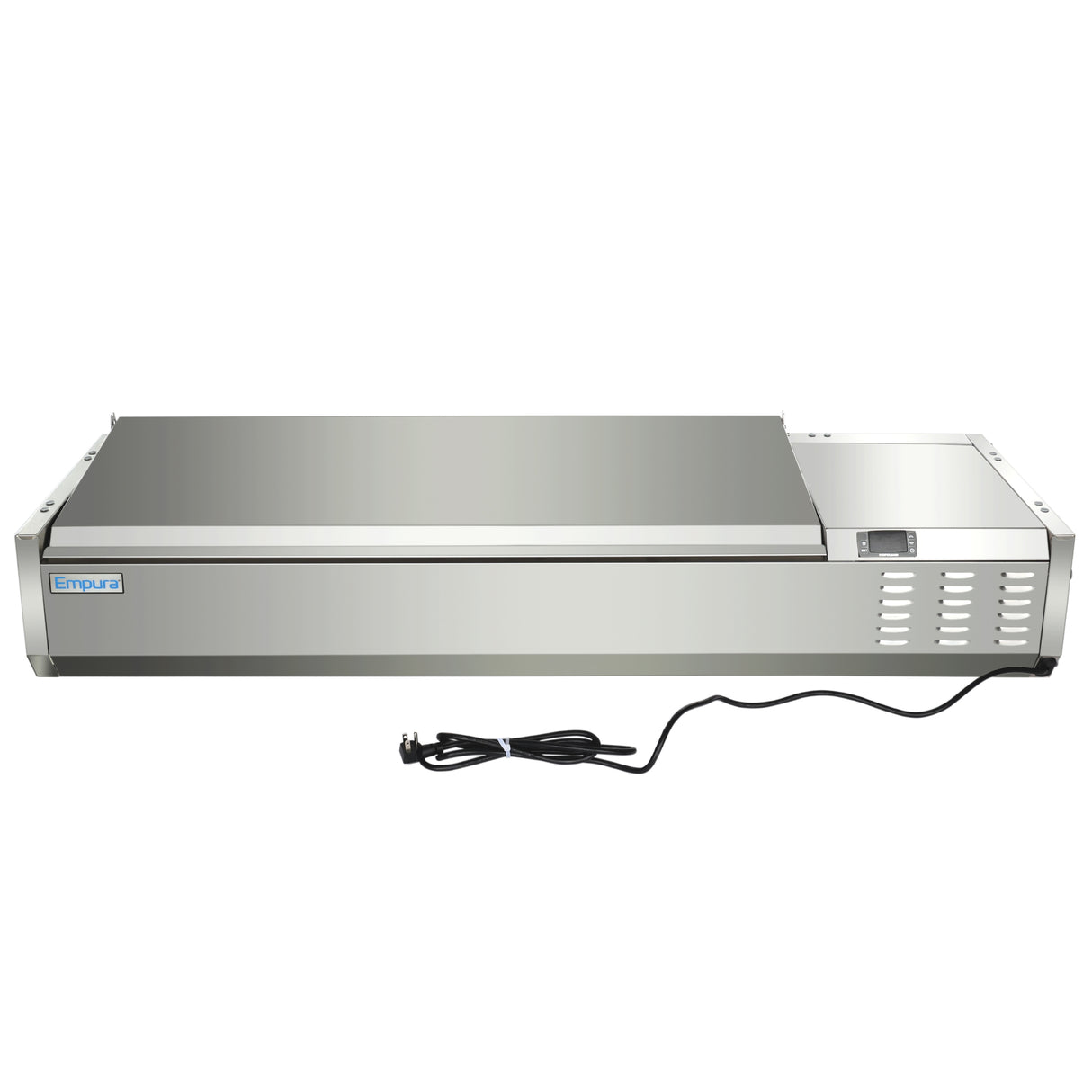 Empura Refrigeration E-KBRPS-55-S Refrigerated Countertop Prep Unit 55"W X 15-3/8"D X 11-15/16"H