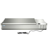 Empura Refrigeration E-KBRPS-55-S Refrigerated Countertop Prep Unit 55"W X 15-3/8"D X 11-15/16"H