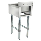 Empura Stainless EB1B101405 Underbar Sink (1) Bowl (10" X 14" X 5") 1 Compartment