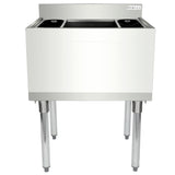 Empura Stainless EIB1824-C Sliding Cover 304/SS 20G Compatible With EIB1824 Underbar Ice Bin 304/SS 20G