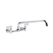 Steel Works Stainless SWFW-8-10LL Faucet Wall Mount 8" Center