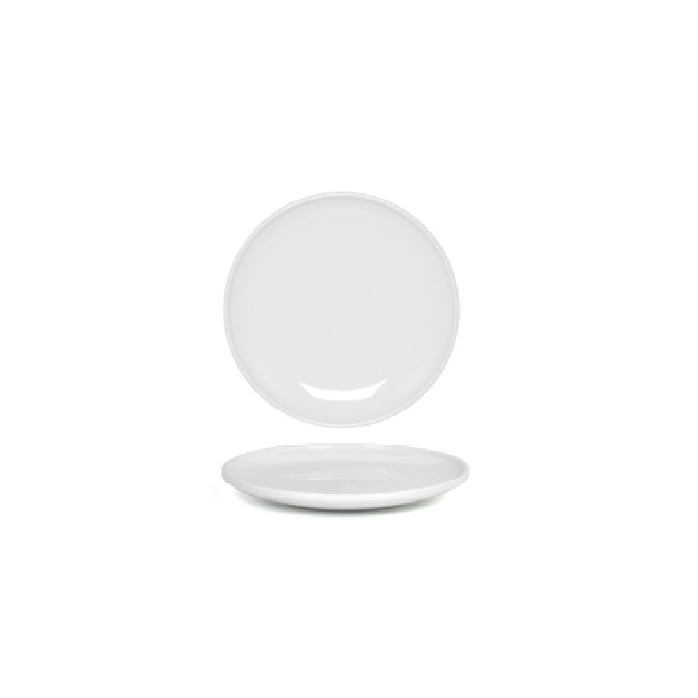 FOH DDP095WHP22 Bevel Plate 9" X 9" X 1.25"H Round