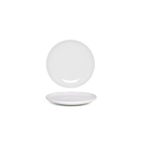 FOH DDP095WHP22 Bevel Plate 9" X 9" X 1.25"H Round