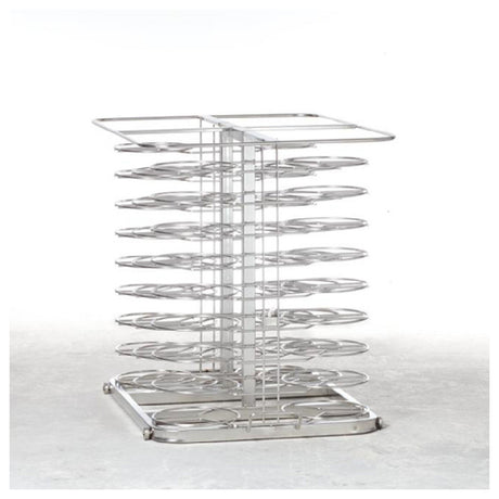 Rational 60.12.022 Mobile Plate Rack Type 10-full Size Pro/Classic (52) 12-1/4" Plate Capacity