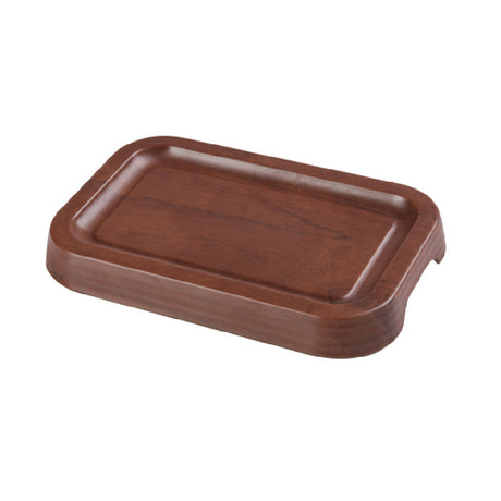 Yanco WL-408 Woodland Tray 7-3/4"W X 5"D X 7/8"H Rectangular