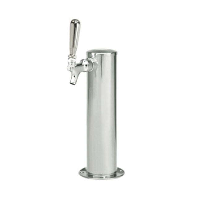 Micro Matic 1688 3" Column SpinStop Single Faucet Polished Stainless Steel Air Cooled