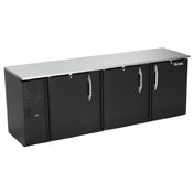 Victory VBBN94HC-F-B - Back Bar Refrigerator, Food Rated, Three-section