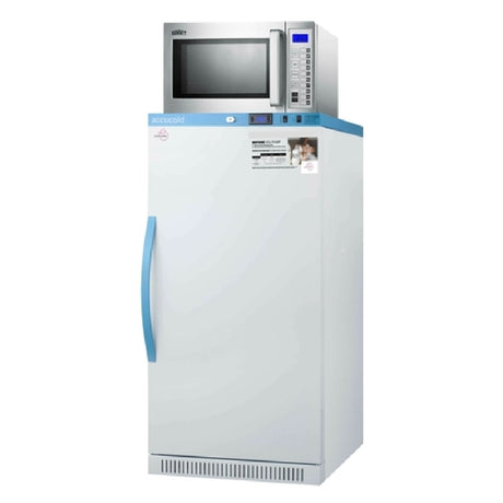 Summit MLRS8MC-SCM1000SS Accucold MOMCUBE™ Breast Milk Refrigerator With Microwave: