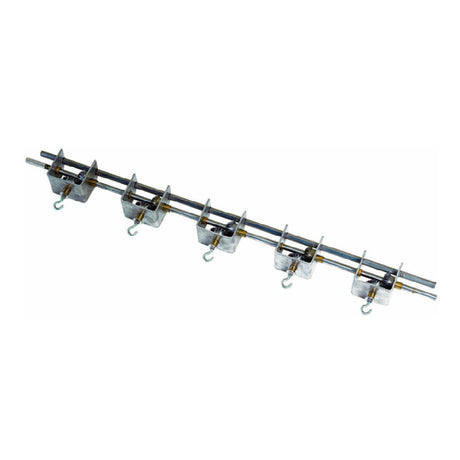 Rotisol FI1400-C Complete Vertical Spit System Bar For FlamBoyant 1400's Including (2) Brackets Necessary To Install The System