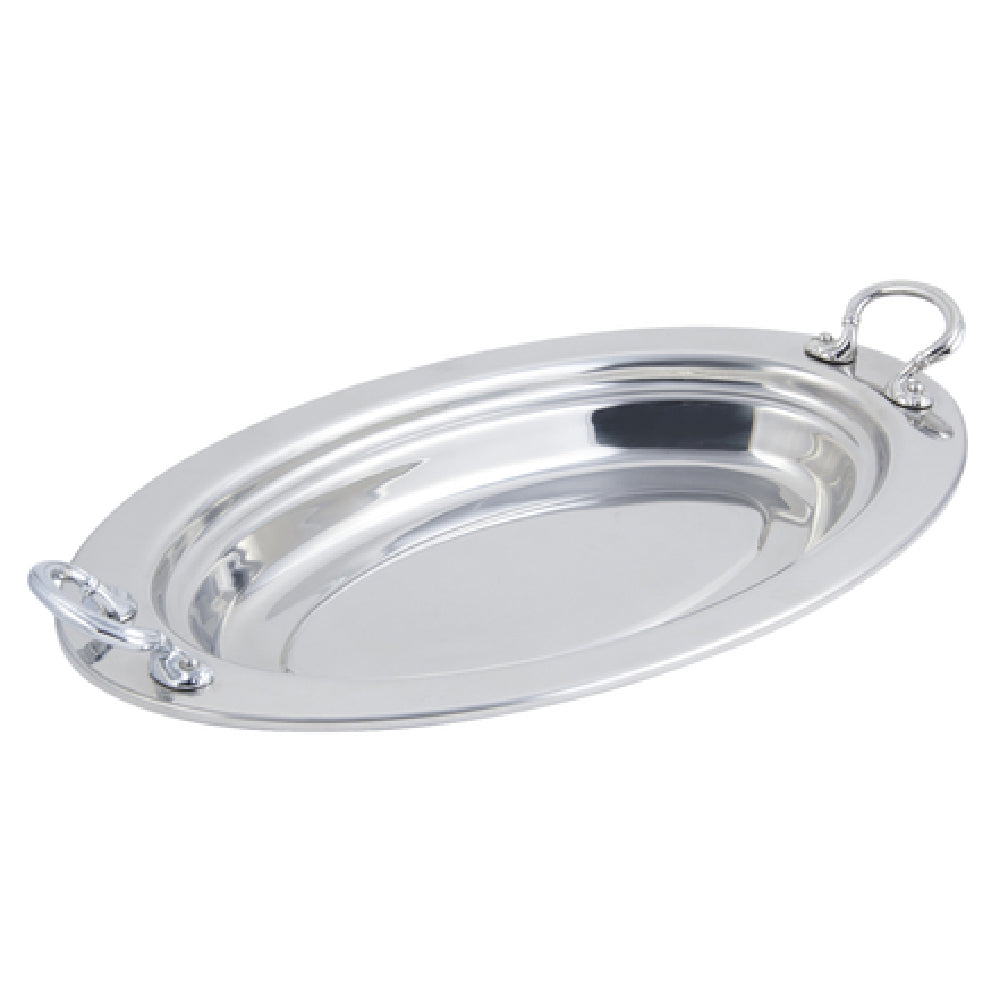 Bon Chef 5288HRSS Food Pan Full Oval 2-1/2 Qt. (80 Oz.) Capacity