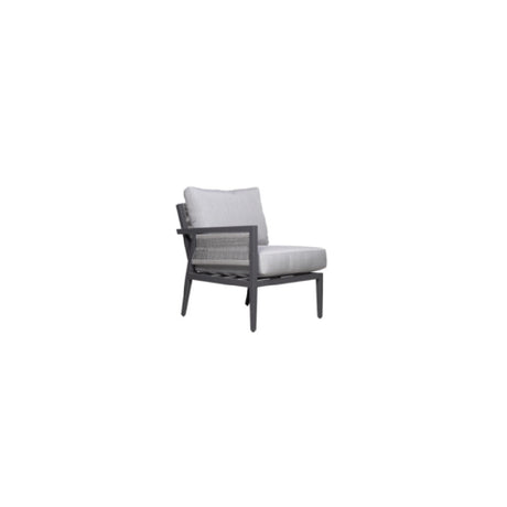 Plantation Prestige Commercial Furniture 8810500-015402 Acadia Right Hand Section Gunmetal Grey Finish