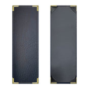 Risch HARST-1V 4.25X14 Harley Deluxe Padded Antibacterial/antimicrobial Faux-leather Menu Cover (specify Color)
