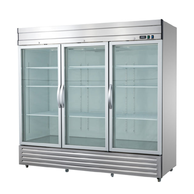 Excellence DSS-66CG Cooler/Refrigerator Reach-in Three-section